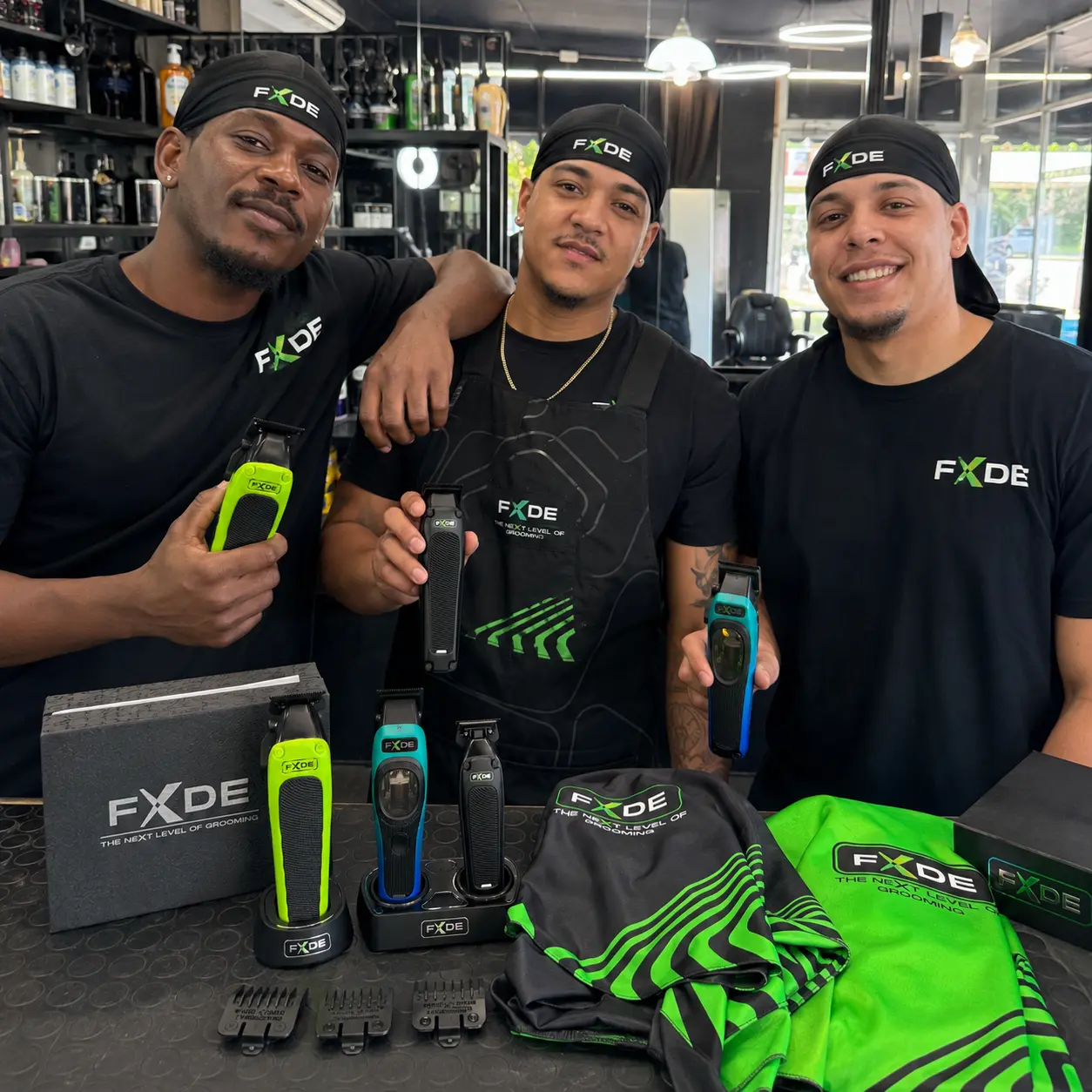 Our shop just kitted out in FXDE